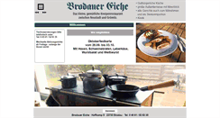 Desktop Screenshot of brodauereiche.de